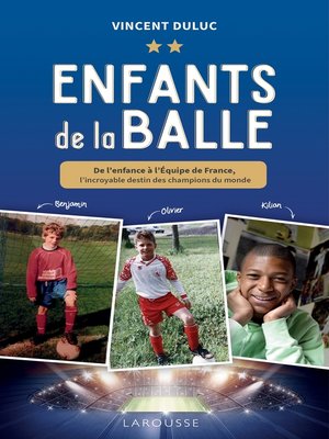 cover image of Enfants de la balle